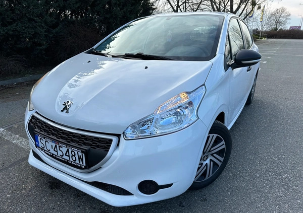 Peugeot 208 cena 17999 przebieg: 188800, rok produkcji 2014 z Częstochowa małe 562